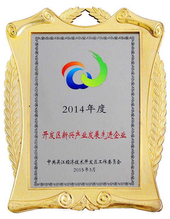 开发区新兴产业发展先进企业